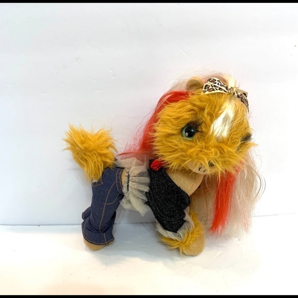 Tini Puppini Plush Dog TOFFEE Yorkie Dress Pose Style